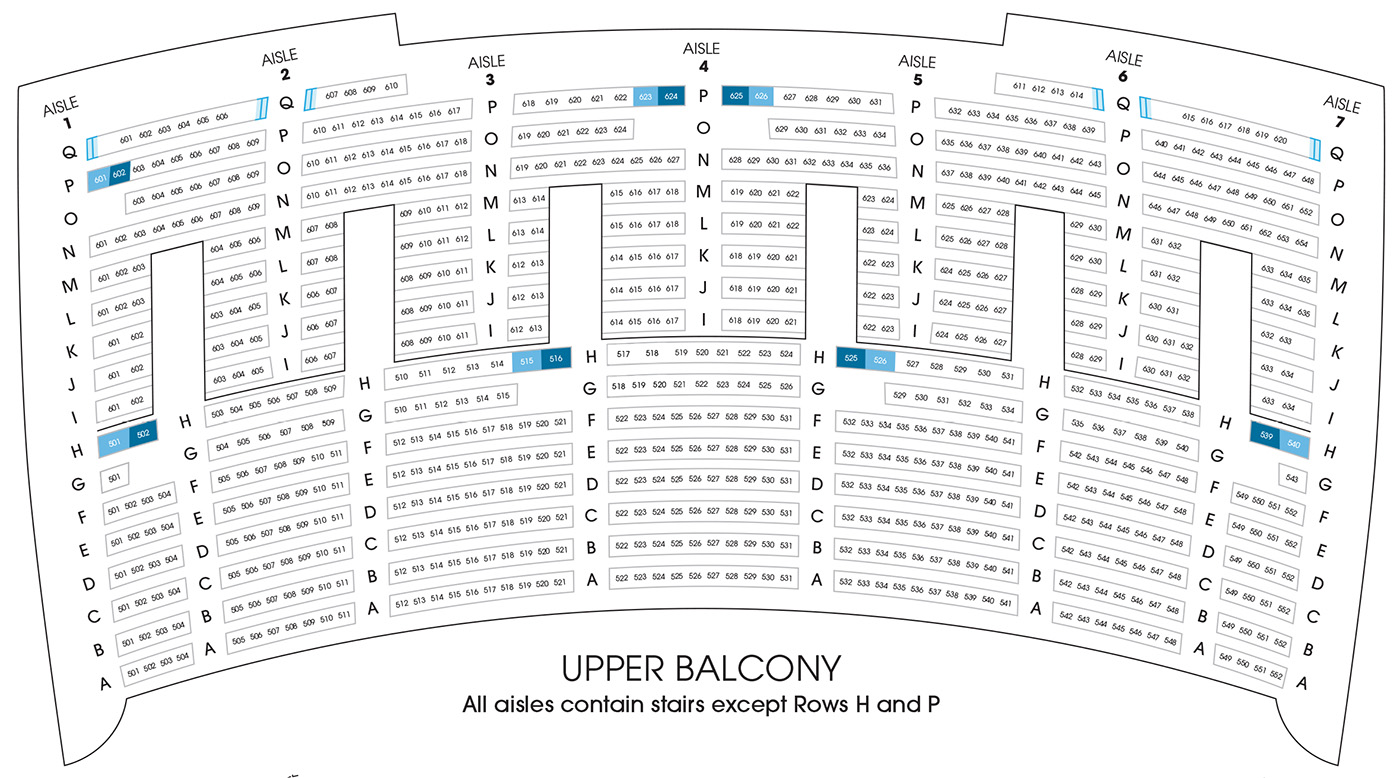 Seating Charts | Orpheum Live